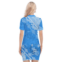 Apifoou College Tonga Polo Dress Kupesi Style - Ver01 LT7 - Polynesian Pride