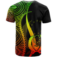 Pohnpei T Shirt Reggae Micronesian Tentacle Tribal Pattern - Polynesian Pride