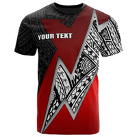 Pohnpei Micronesian Custom T Shirt Red Lighting Piece Unisex RED - Polynesian Pride