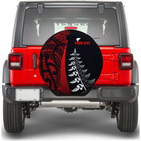 (Custom Personalised) New Zealand Silver Fern Rugby Spare Tire Cover Maori Pattern LT13 - Polynesian Pride