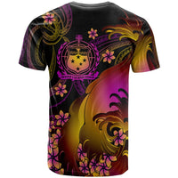 Samoa T Shirt Samoan in wave - Polynesian Pride