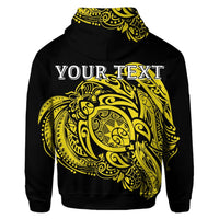 Custom Simple Hoodie Yellow - Polynesian Pride