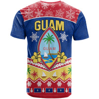 Guam Tribal Polynesian Christmas Vibe T Shirt LT9 - Polynesian Pride