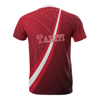 Tahiti T Shirt Tahiti Flag Sailing Style - Polynesian Pride