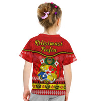 Tonga Christmas T Shirt Tongan Ngatu Kilisimasi Fiefia LT14 - Polynesian Pride