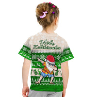 Hawaii Mele Kalikimaka T Shirt Dabbing Santa Green Merry Christmas LT14 - Polynesian Pride