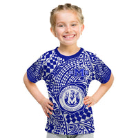 Hawaii T Shirt KID Moanalua High School Tribal Kakau LT14 - Polynesian Pride
