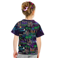 Hawaii Skeleton Dancing T Shirt Halloween Hawaiian Turtle LT13 - Polynesian Pride