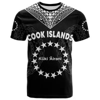 Custom Islands T Shirt Circle Pattern Mix Sea Turtle Black Version LT14 - Polynesian Pride