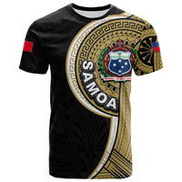 Samoa Independence Day Tribal Tattoo T Shirt No.2 LT6 Gold - Polynesian Pride