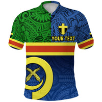 (Custom Personalised) Vanuatu Tafea Province Day Combo Polo Shirt and Men Short Tafea Flag Color Style LT9 - Polynesian Pride