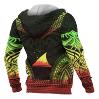 Tokelau Polynesian Chief Custom Hoodie Reggae Version - Polynesian Pride