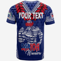 Custom Toa Samoa T-Shirt - Ulafala Style Samoa Warriors LT7 - Polynesian Pride