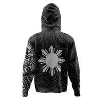 Philippines Polynesian Tattoo Style Hoodie Multicolor - Polynesian Pride