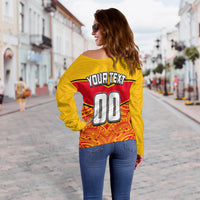 PNG The Kumuls Off Shoulder Sweater LT6 - Polynesian Pride