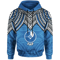 Yap Hoodie Micronesian Pattern Armor Style - Polynesian Pride