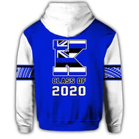 Custom Hawaii Hoodie Kailua High Custom Your Class Pullover Hoodie - Polynesian Pride