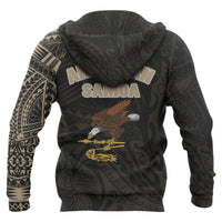 American Samoa Hoodie American Samoa Seal Polynesian Tattoo - Polynesian Pride