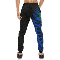 Pohnpei Rising Sweatpants (Black) A16 - Polynesian Pride