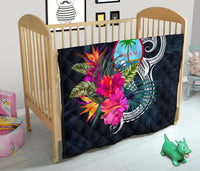 Guam Polynesian Premium Quilt - Tropical Flower - Polynesian Pride