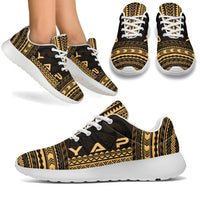 Yap Sporty Sneakers - Polynesian Chief Gold Version White - Polynesian Pride