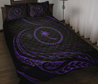 Chuuk Islands Quilt Bed Set - Purple - Frida Style - Polynesian Pride