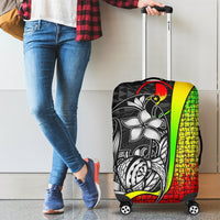 Yap Micronesian Luggage Covers Reggae - Turtle With Hook - Polynesian Pride