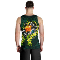Guam Polynesian Men Tank Top - Ti Leaf Lei Turtle - Polynesian Pride