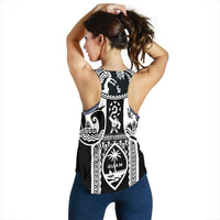 Polynesian Racerback Tanks - Guam Flag, Seal with Maui Moana Tattoo - Polynesian Pride