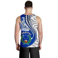 Pohnpei Men's Tank Top Kanaloa Tatau - Polynesian Pride