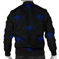 Kanaka Maoli Men's Bomber Jacket Regal AH - Polynesian Pride