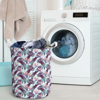 Tropical Monstera Leaf Hawaii Laundry Basket - Polynesian Pride