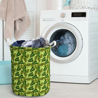 Tropical Green Hawaii Laundry Basket - Polynesian Pride
