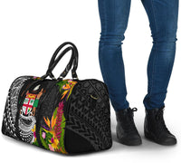 Fiji Travel Bag - Seal Spiral Polynesian Patterns - Polynesian Pride