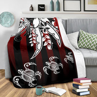 Tonga Premium Blanket - Vertical Stripes Style - Polynesian Pride