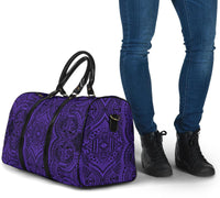 Polynesian Symmetry Violet Hawaii Travel Bag - Polynesian Pride