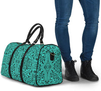 Polynesian Culture Turquoise Hawaii Travel Bag - Polynesian Pride