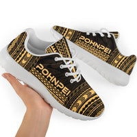 Pohnpei Sporty Sneakers - Polynesian Chief Gold Version - Polynesian Pride