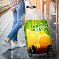 Kanaka Maoli Polynesian Luggage Cover - Turtle Style - Polynesian Pride