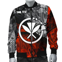 Polynesian Hawaii Kanaka Maoli Personalised Men's Bomber Jacket - Vintage Polynesian Style - Polynesian Pride