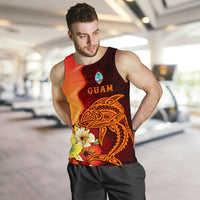 Guam Men Tank Top - Tribal Tuna Fish - Polynesian Pride