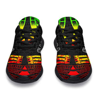 Samoa Sport Sneakers - Polynesian Tattoo Reggae - Polynesian Pride