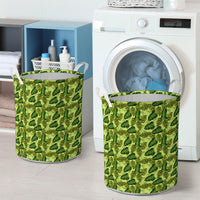 Tropical Green Hawaii Laundry Basket - Polynesian Pride