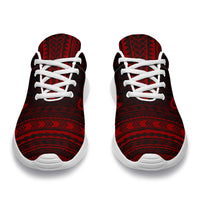 Guam Sporty Sneakers - Polynesian Chief Red Version - Polynesian Pride