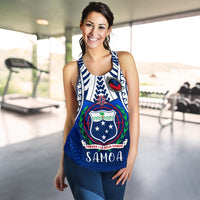 Samoa Rugby Women's Racerback Tank - Polynesian Pride