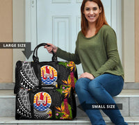 Tahiti Travel Bag - Seal Spiral Polynesian Patterns - Polynesian Pride