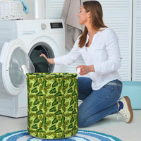 Tropical Green Hawaii Laundry Basket - Polynesian Pride