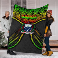 Samoa Premium Blanket Polynesian Tattoo Seashore - Polynesian Pride