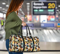 Tropical Jungle Parrots And Flamingos Pattern Hawaii Travel Bag - Polynesian Pride