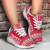 Tahiti Sporty Sneakers - Polynesian Chief Flag Version - Polynesian Pride